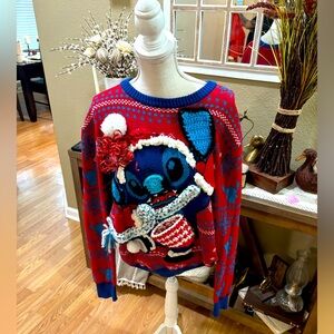 Disney Stitch Christmas Sweater
